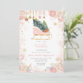 Sleigh Winter Onederland 1ère invitation anniversa (Debout devant)