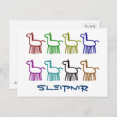 sleipnir8 briefkaart (Voorkant / Achterkant)