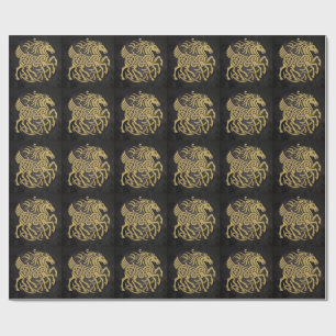 Sleipnir Achtbenige Paard Noorse Mythologie Ontwer Cadeaupapier