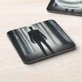 SLENDER MAN LEGEND DARK BIER ONDERZETTER (Linkerzijde)