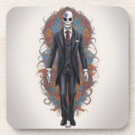 SLENDER MAN MYTHE TAT STYLE BIER ONDERZETTER