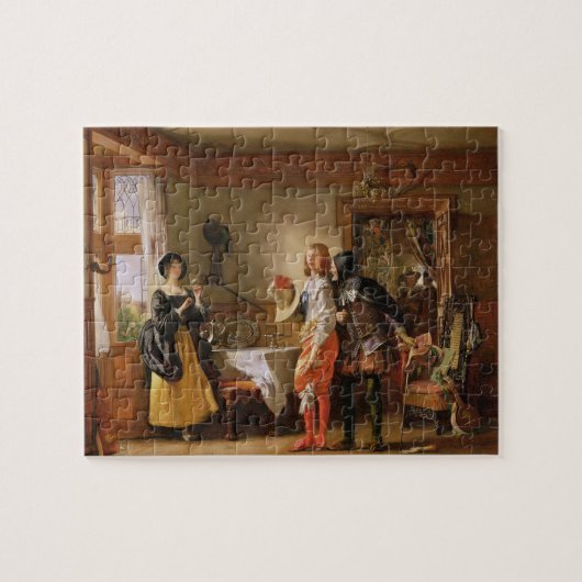 Slender, met de hulp van Shallow, Courting Legpuzzel (Horizontaal)