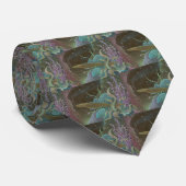 Slender weed whiting necktie stropdas (Opgerold)