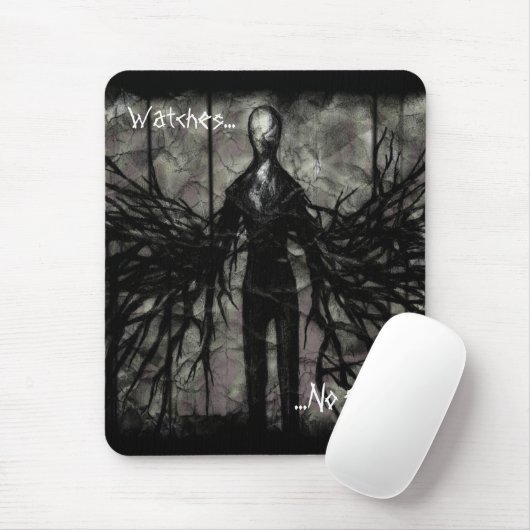Slenderman Mousepad Muismat (Met muis)
