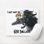 Slenderman Pewdiepie Mousepad Muismat (Met muis)