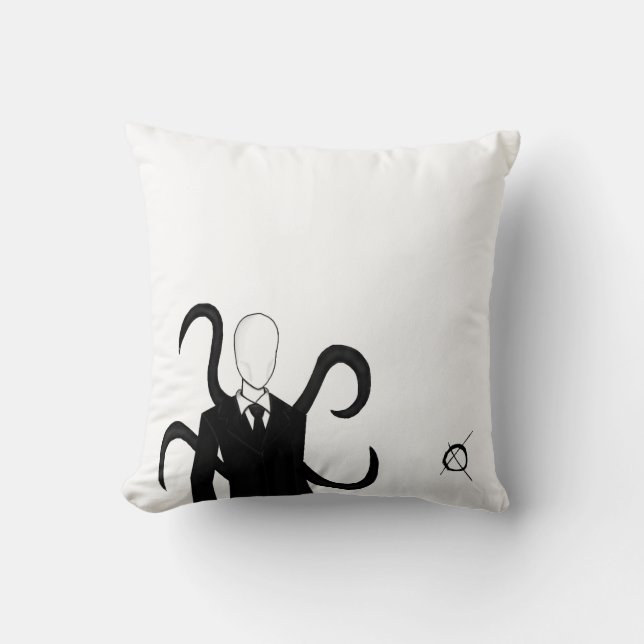 Slenderman Sierkussen (Voorkant)