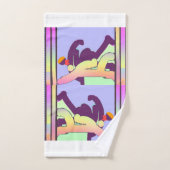 Slenteren Figuren Nieuwigheid Bad Handdoek (Handdoek)