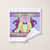 Slenteren Figuren Nieuwigheid Bad Handdoek (Wasdoekje)