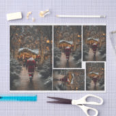 Slenteren naar de Shop of Lights Tissuepapier (Craft)