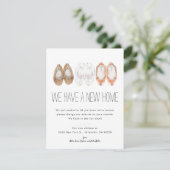 Sleors Nouveau Accueil | Carte Faire-part de dépla (Debout devant)