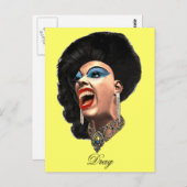 Slepen Briefkaart (Voorkant / Achterkant)