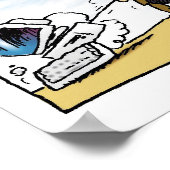 Slepen en neerzetten poster (Hoek)