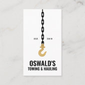 Slepen en slepen visitekaartje (Voorkant)