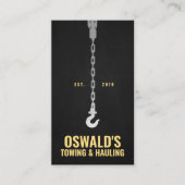 Slepen en slepen visitekaartje (Voorkant)