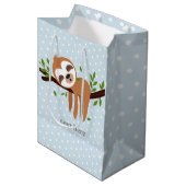 slet, schattige sloep, dierlijk voorbeeld medium cadeauzakje (Voorkant Gekanteld)