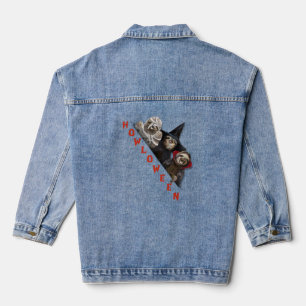 Sleuf - Aangepast, Happy Halloween Shirt sleuf - G Denim Jacket