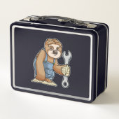 Sleuf als ambachtsman met frank (Achterkant)