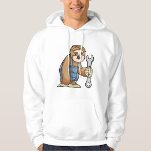 Sleuf als ambachtsman met frank hoodie