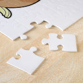 Sleuf als Boxer met Boxing-handschoenen Legpuzzel (Zijkant)