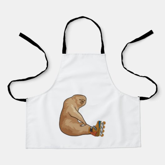 Sleuf als gealigneerd skater met gealigneerde scha schort (Voorkant)