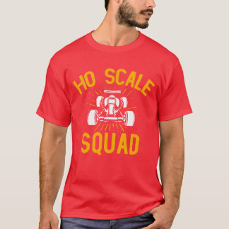 Sleuf Autoracing Miniatuur Auto's vriend vriend T-shirt