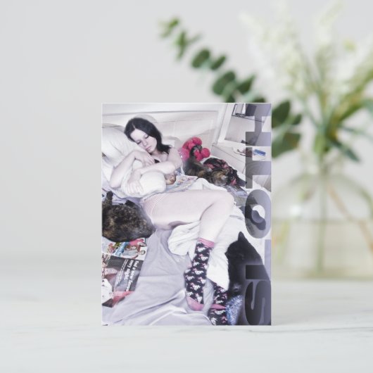 Sleuf Briefkaart (Staand voorkant)