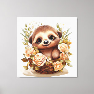 Sleuf Canvas Afdruk