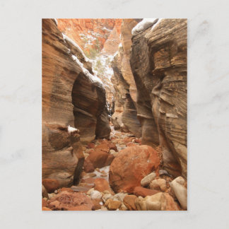Sleuf Canyon in Zion National Park Briefkaart