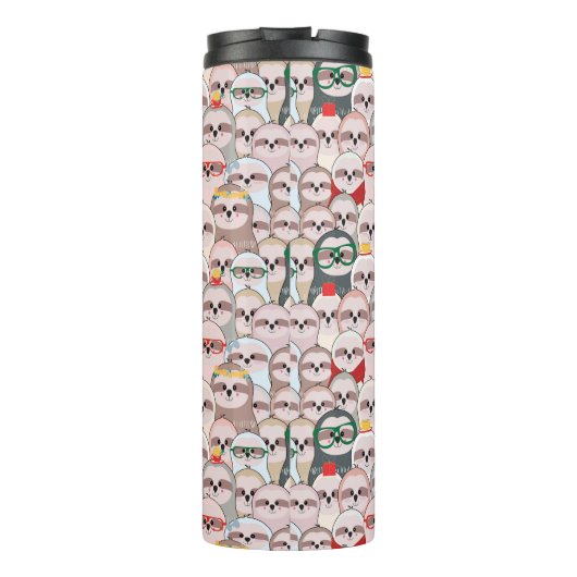 Sleuf Comic Patroon Thermosbeker (Achterkant)