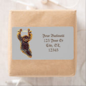 Sleuf die uit Thunder_Cove hangt Etiket (Insitu)