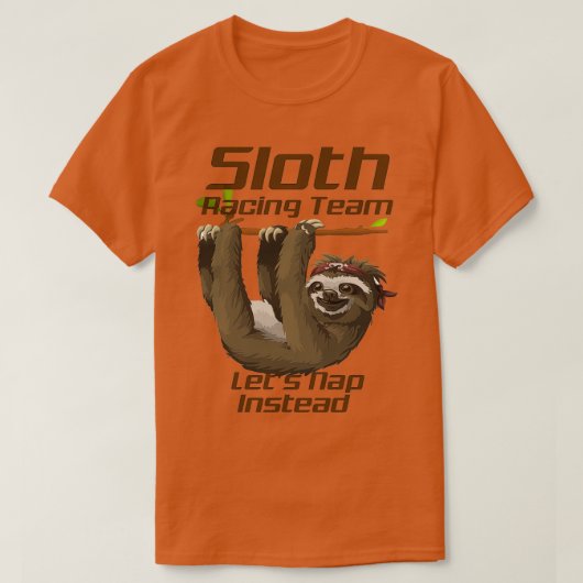 Sleuf-draaiend team 8 t-shirt (Design voorkant)