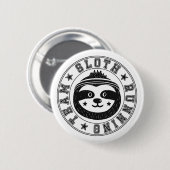 Sleuf-draaiend team ronde button 5,7 cm (Voorkant /achterkant)