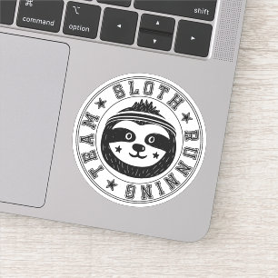 Sleuf-draaiend team sticker