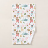 Sleuf en vriendenpatroon bad handdoek (Handdoek)