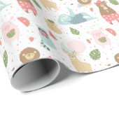 Sleuf- en vriendenpatroon cadeaupapier (Rol Hoek)