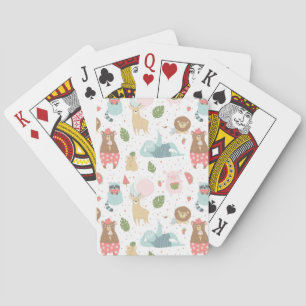 Sleuf en vriendenpatroon pokerkaarten