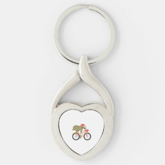 Sleuf-fietsteam Sleutelhanger