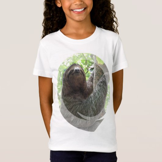 Sleuf fotodesign meisje met T-Shirt (Voorkant)