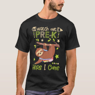 Sleuf hier voor K hier kom ik T-shirt