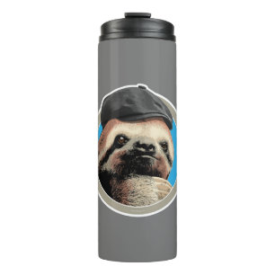 Sleuf (in pet Baker Boy) Thermosbeker