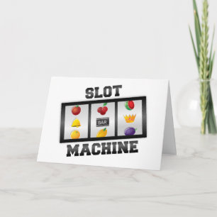 Sleuf machine-goed geld! kaart