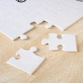 Sleuf met beker koffie legpuzzel (Zijkant)