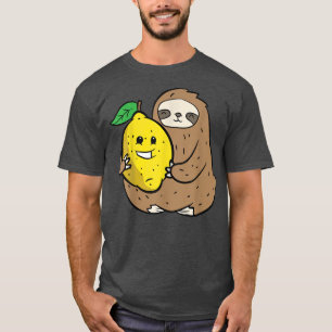 Sleuf met luchtoppen voor fruit en luiers t-shirt