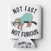 Sleuf niet snel, niet woedend blikjeskoeler (Achterkant)