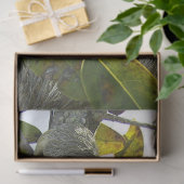 Sleuf omhoog een structuur tissuepapier (Geschenk)