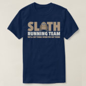 Sleuf-over-cadeauteam goed daar Sticker T-shirt (Design voorkant)