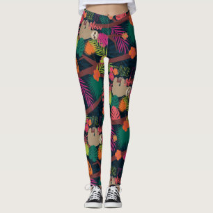 Sleuf - Slaap het trage patroon Leggings