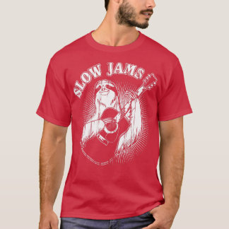 Sleuf voor gitaarsleuf trage jam cadeau t-shirt