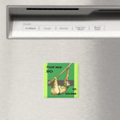 Sleuf - Zeg gewoon nee Magneet (Insitu (Vaatwasser))