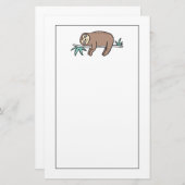 Sleuf zegt: Ontspan Briefpapier (Voorkant / Achterkant)